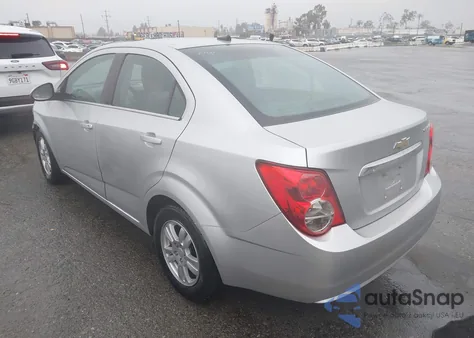 2013 Chevrolet Sonic Lt Auto z USA, uszkodzony, nr VIN 1G1JC5SH0D4167557